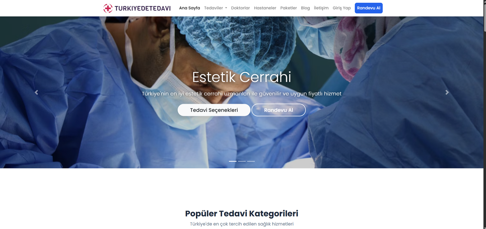 TurkiyedeTedavi.com – Uluslararası Sağlık Turizmi ve Tedavi Rehberi Platformu